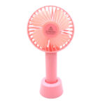 pink hand fan